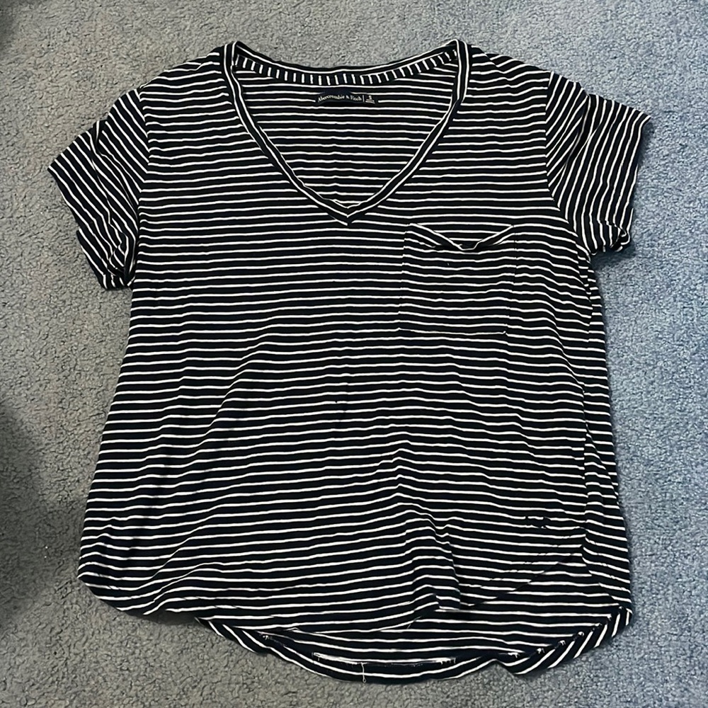 Abercrombie & Fitch striped t shirt